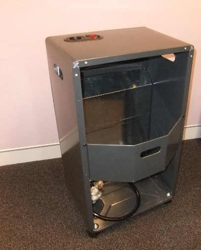 Example of a cabinet heater